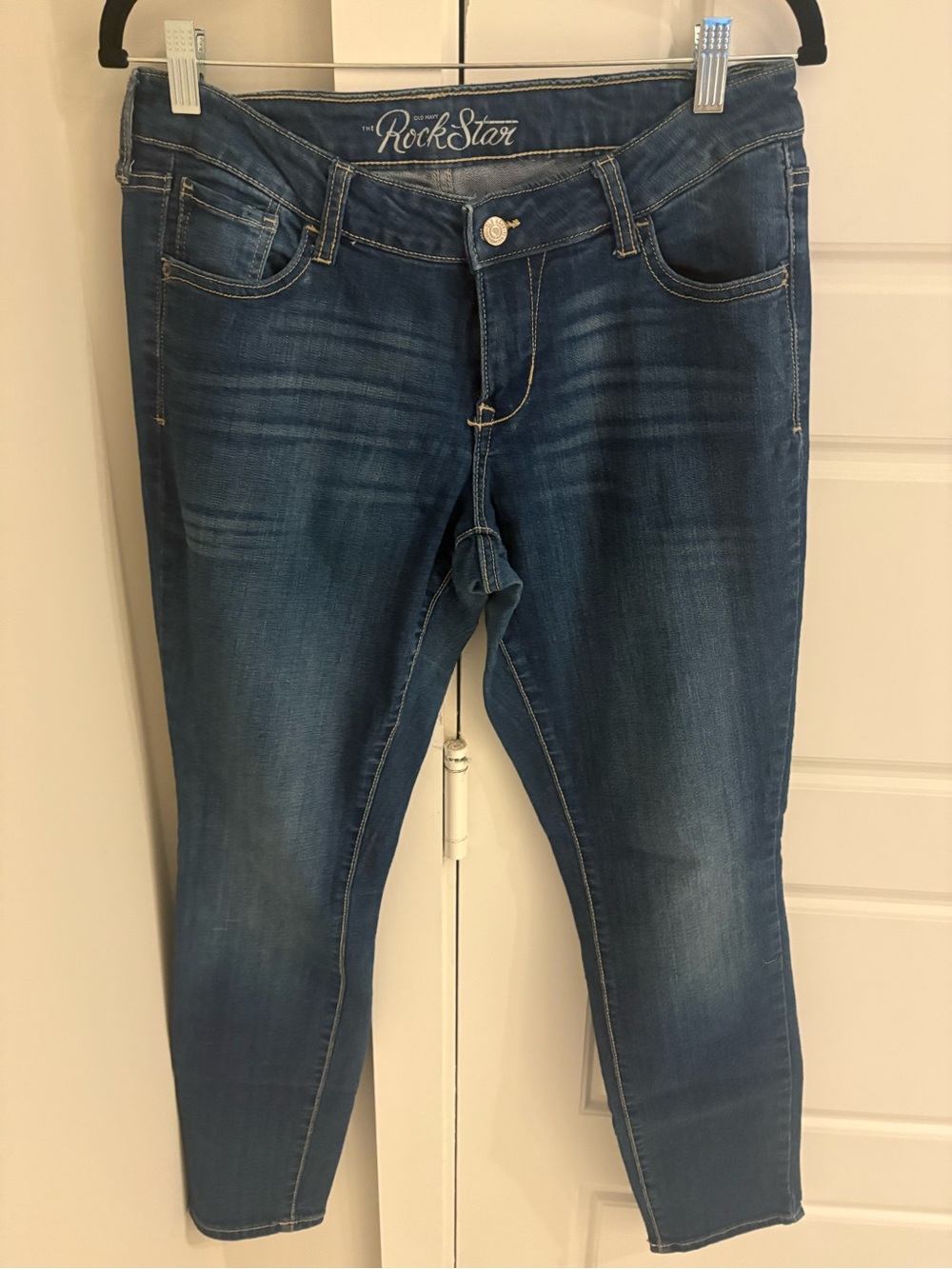Old Navy Women's Blue Skinny Jeans